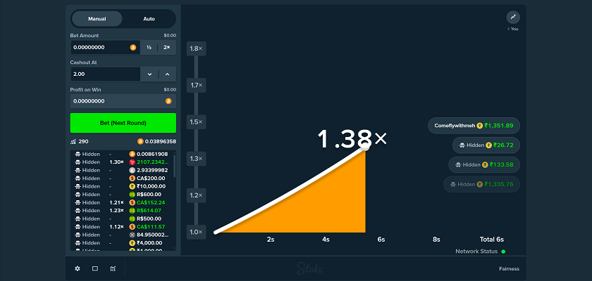 Bitcoin Crash Gambling