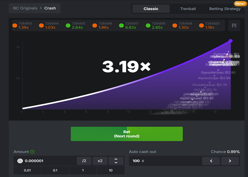 Litecoin Crash Gambling