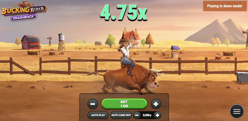 Bucking Rider Ingame Footage