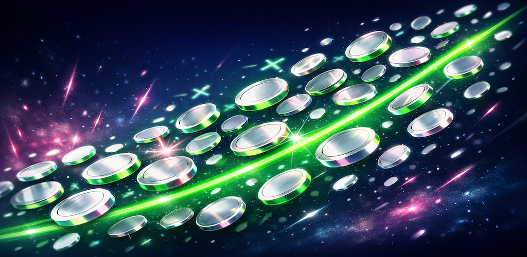 Falling Coins crash header