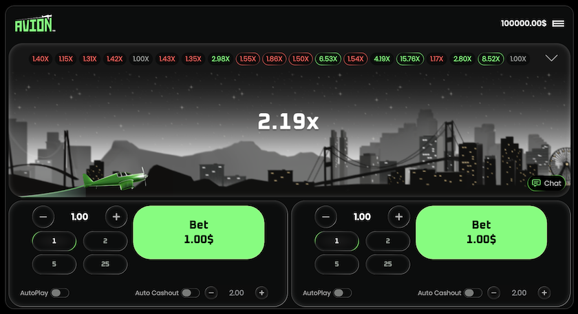 Avion Supersonic Crash Ingame
