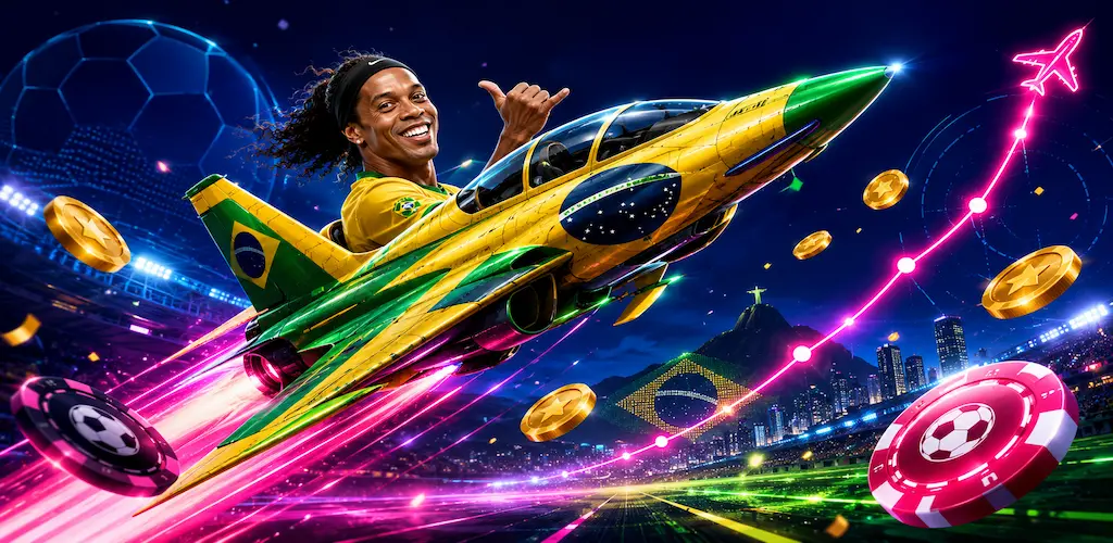 Avinho R10 Crash Game Goes Live with Ronaldinho