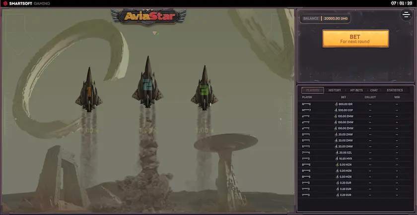 Aviastar Crash Ingame