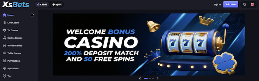 XsBets Crash Homepage