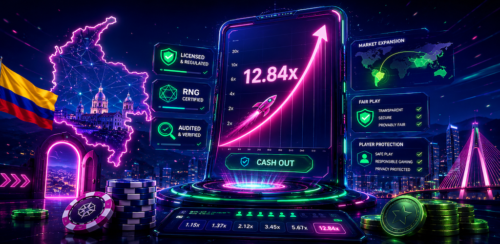 Crash Games in Colombia Get New Regulatory Path