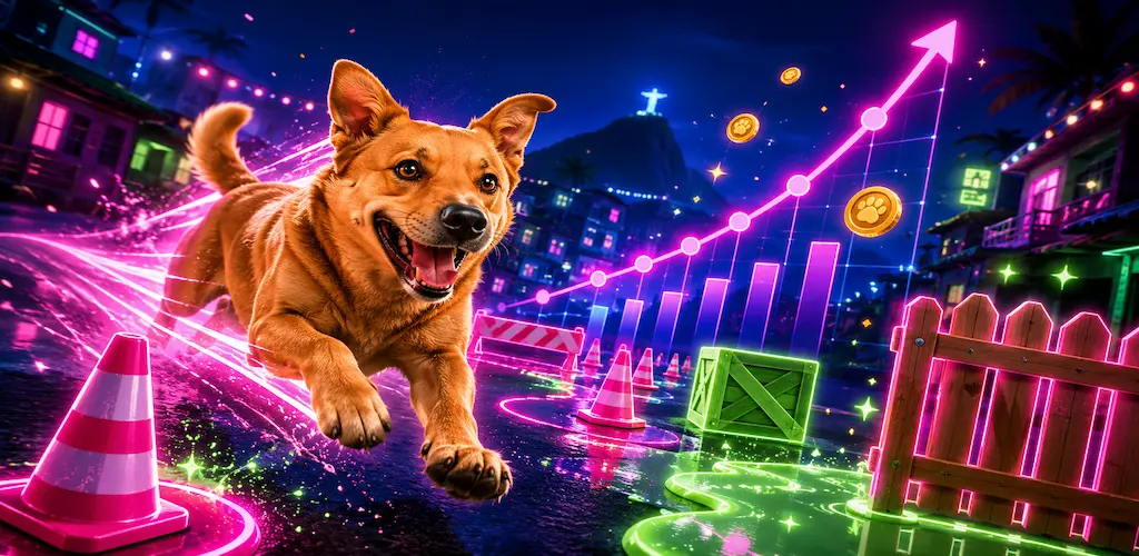 Caramelo Dog Lucky Run Crash Expands Evoplay Portfolio