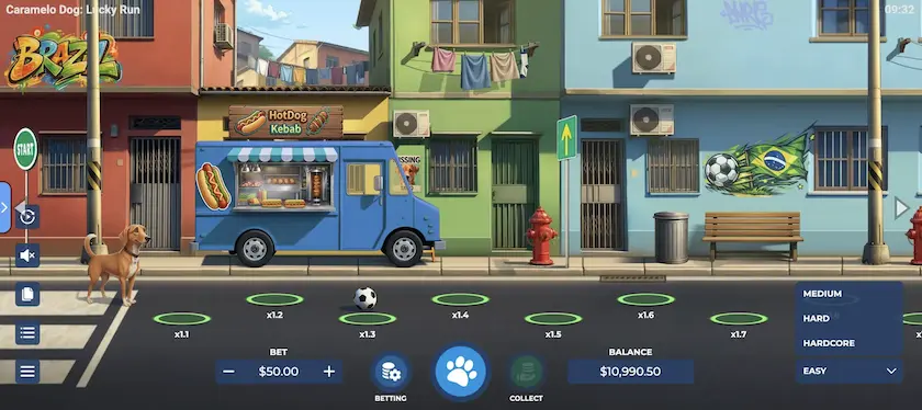 Caramelo Dog Lucky Run